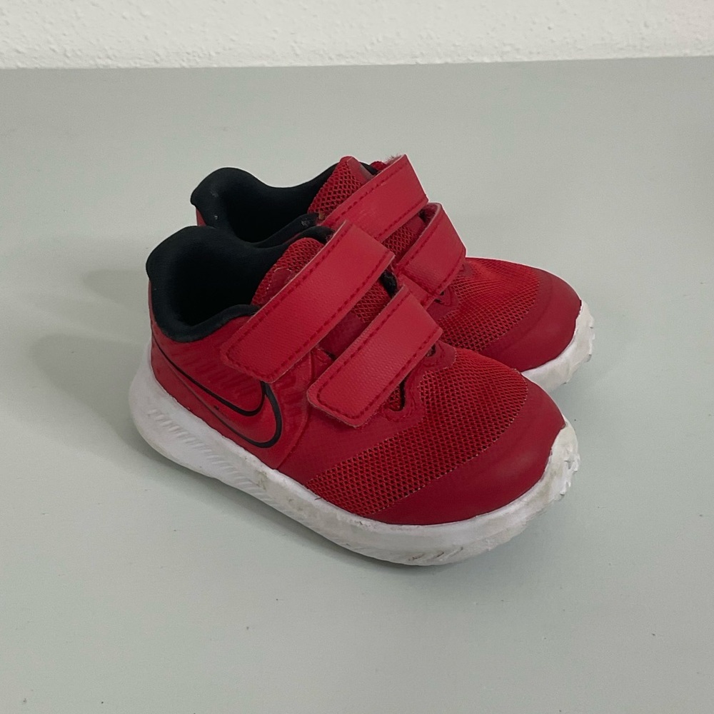 Nike Red Baby Sneakers‎ Size 4C